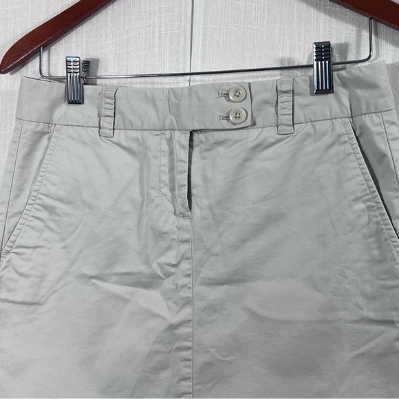 Vineyard Vines Straight Preppy Cotton Classic Minimalist Mini Skirt Sz 2 - Picture 4 of 10